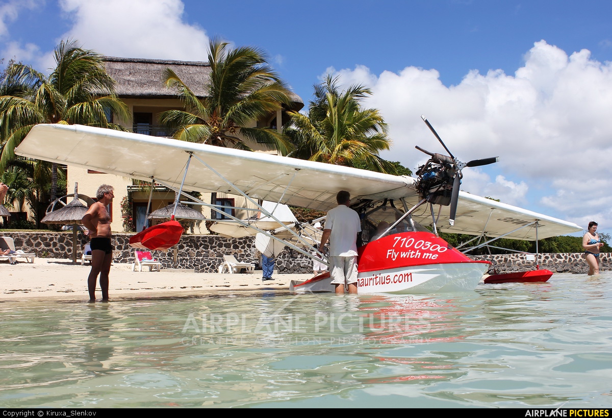 Private 3B-WWA aircraft at Off Airport - Mauritius