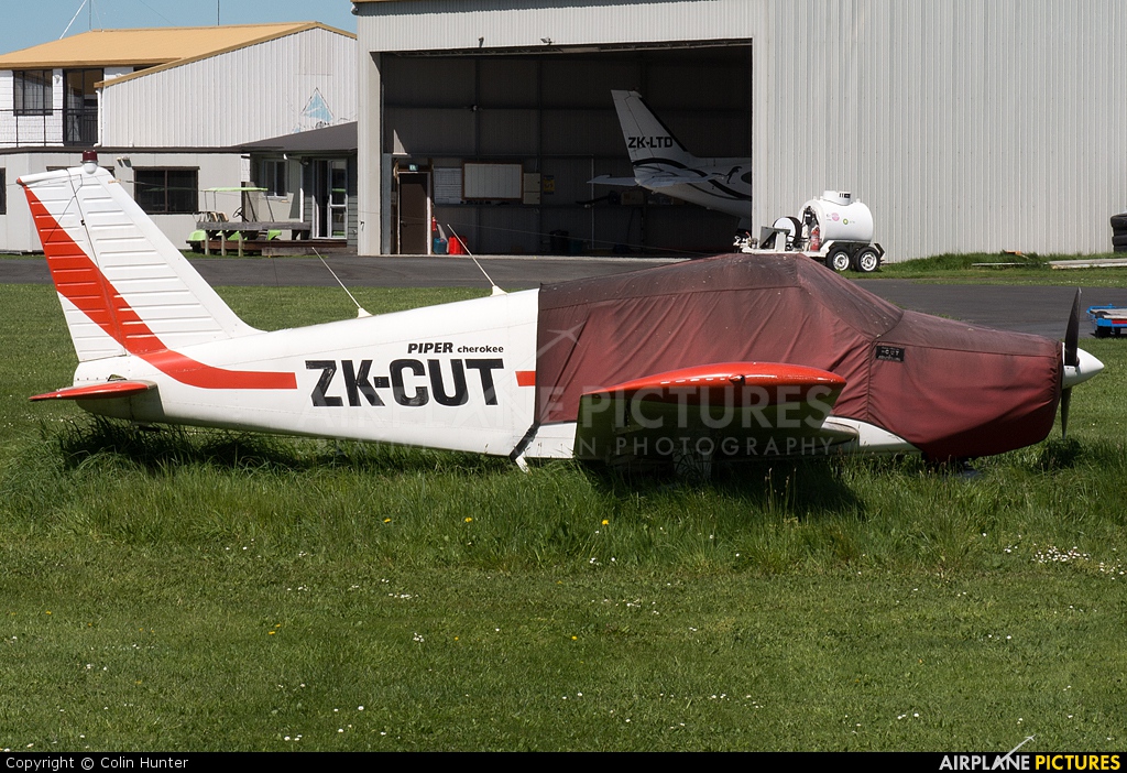 Private ZK-CUT aircraft at Hamilton