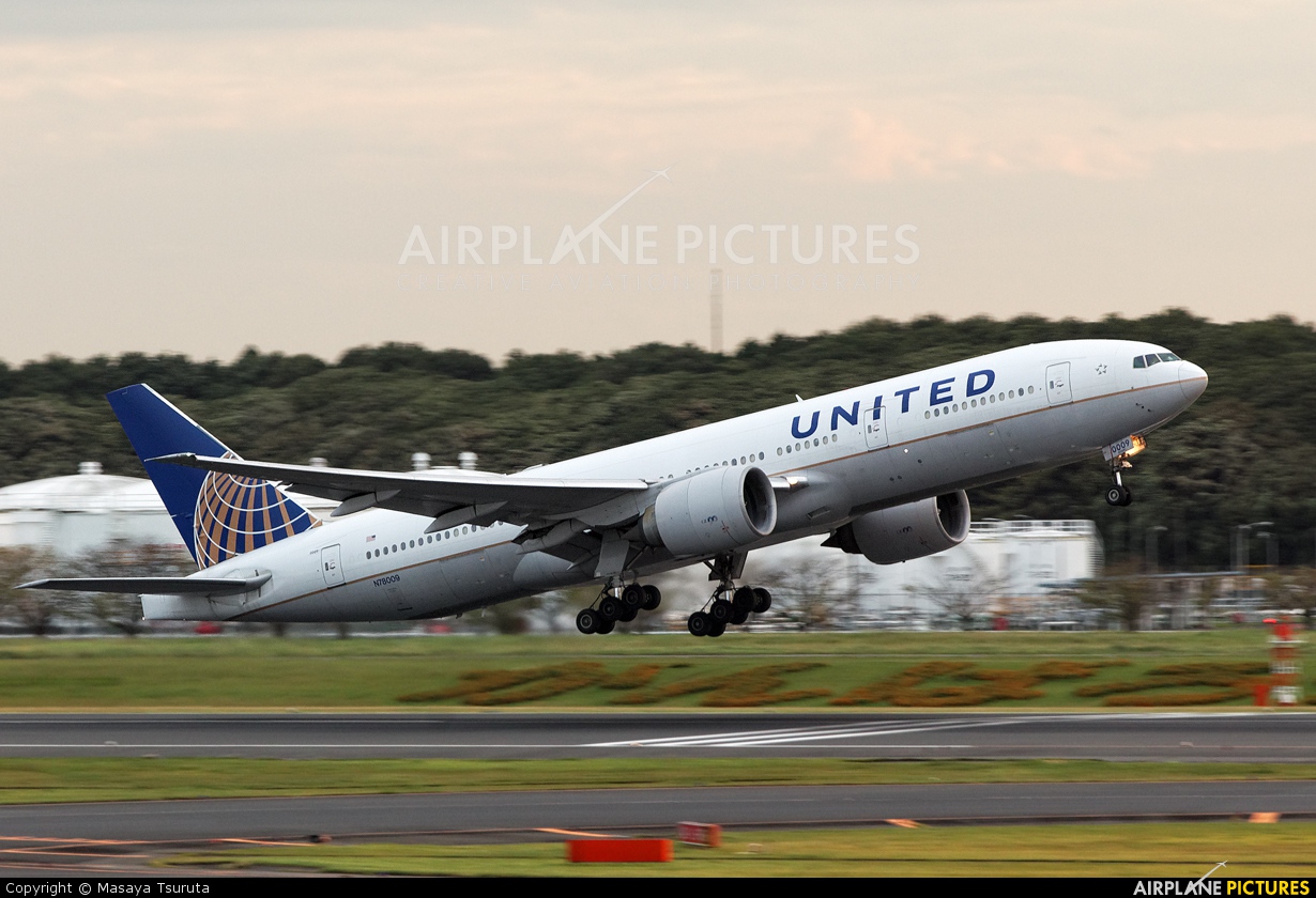 United Airlines N78009 aircraft at Tokyo - Narita Intl