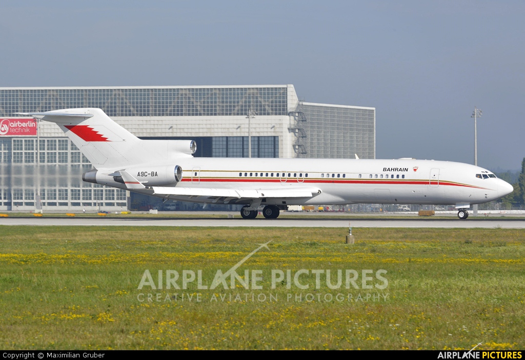 Bahrain Amiri Flight A9C-BA aircraft at Munich