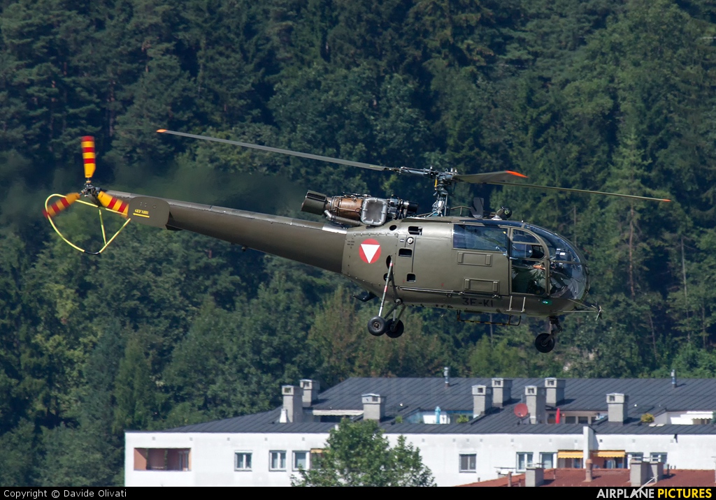 Austria - Air Force 3E-KI aircraft at Innsbruck