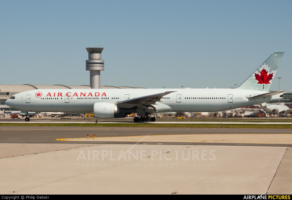 Air Canada C-FITU aircraft at Toronto - Pearson Intl, ON