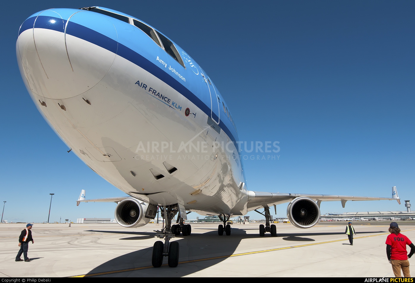 KLM PH-KCA aircraft at Toronto - Pearson Intl, ON