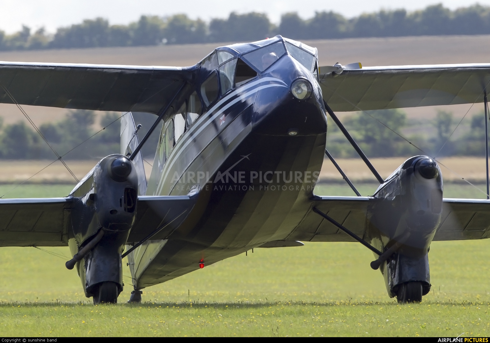 Private G-AKIF aircraft at Duxford