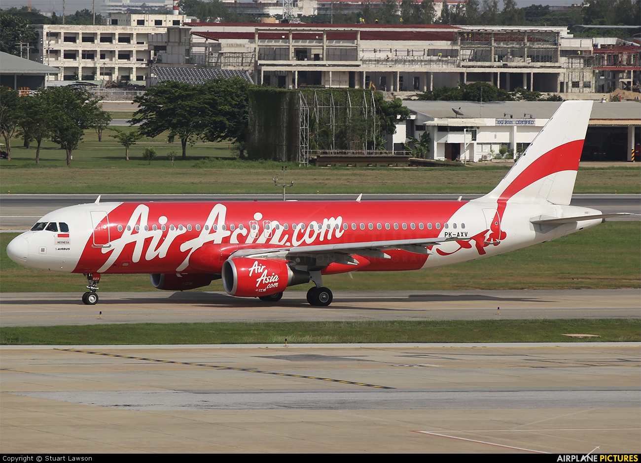 AirAsia (Indonesia) PK-AXV aircraft at Bangkok - Don Muang