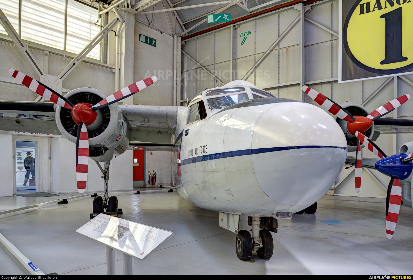 Royal Air Force WV746 aircraft at Cosford - RAF Museum