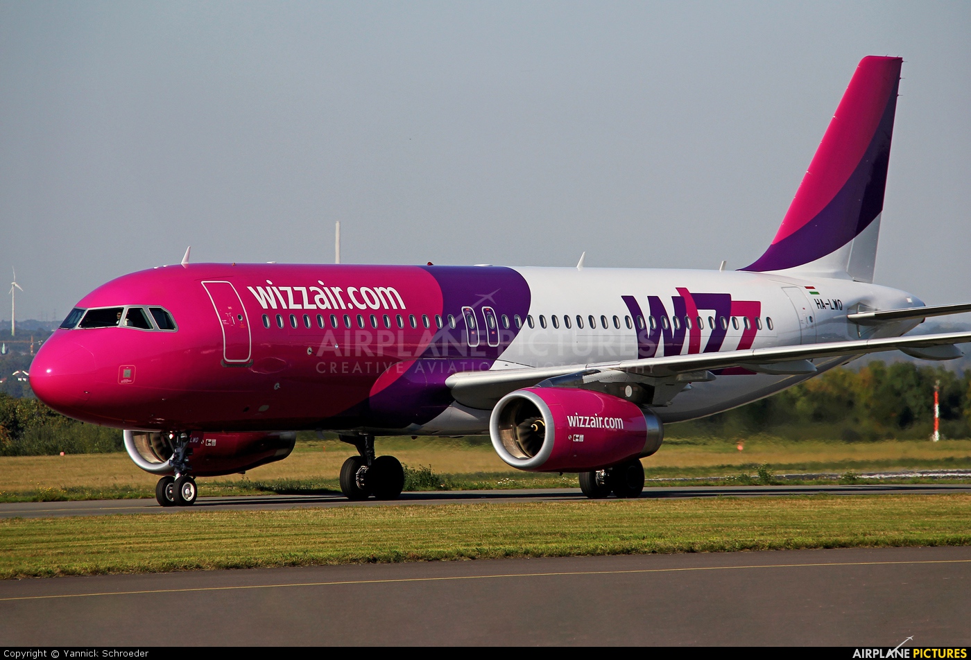 Wizz Air HA-LWQ aircraft at Dortmund - Wickede