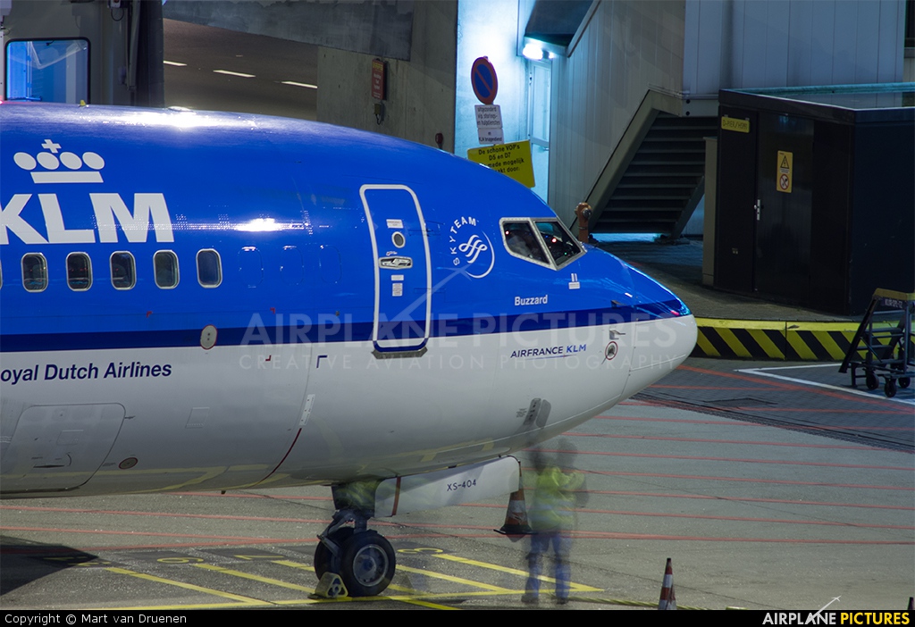 KLM PH-BXS aircraft at Amsterdam - Schiphol
