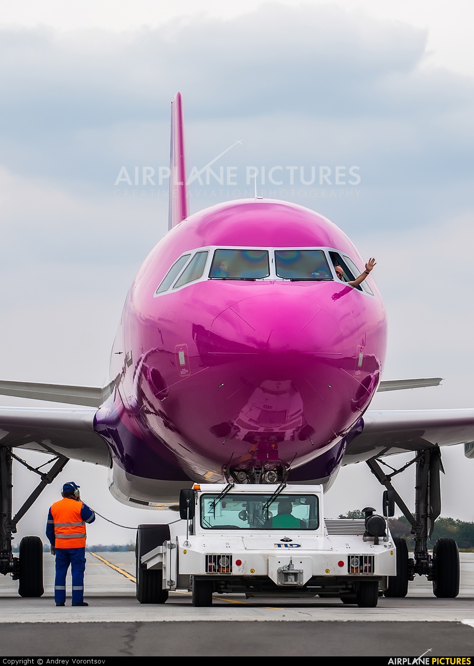 Wizz Air UR-WUD aircraft at Donetsk