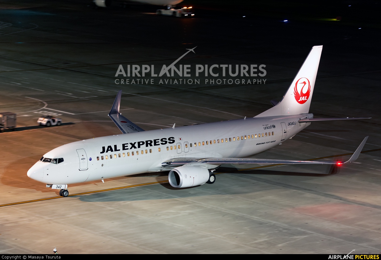 JAL - Express JA342J aircraft at Tokyo - Haneda Intl