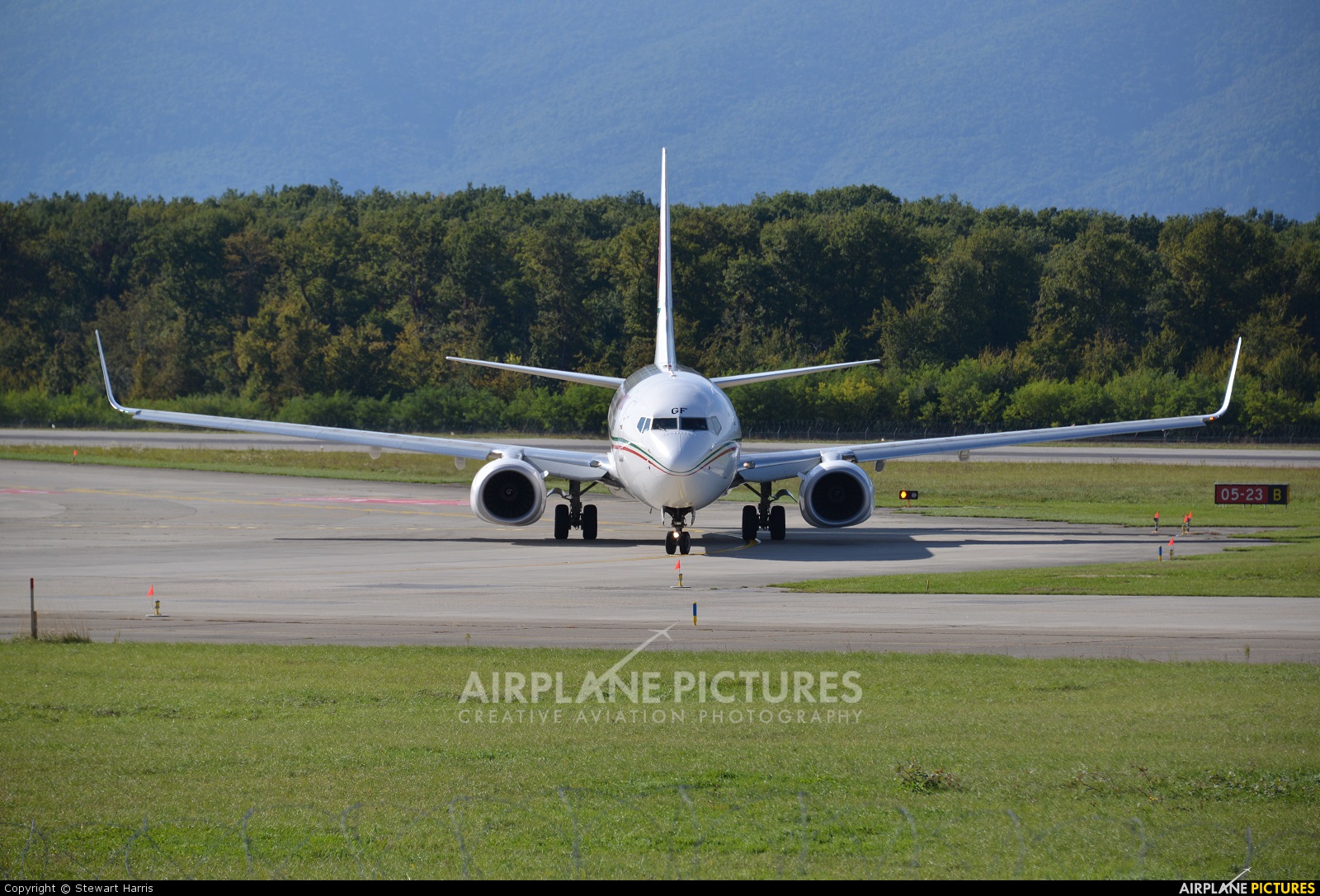 Royal Air Maroc CN-RGF aircraft at Geneva Intl