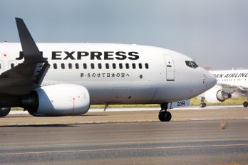 JA339J - JAL - Express Boeing 737-800