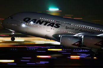 VH-OQE - QANTAS Airbus A380
