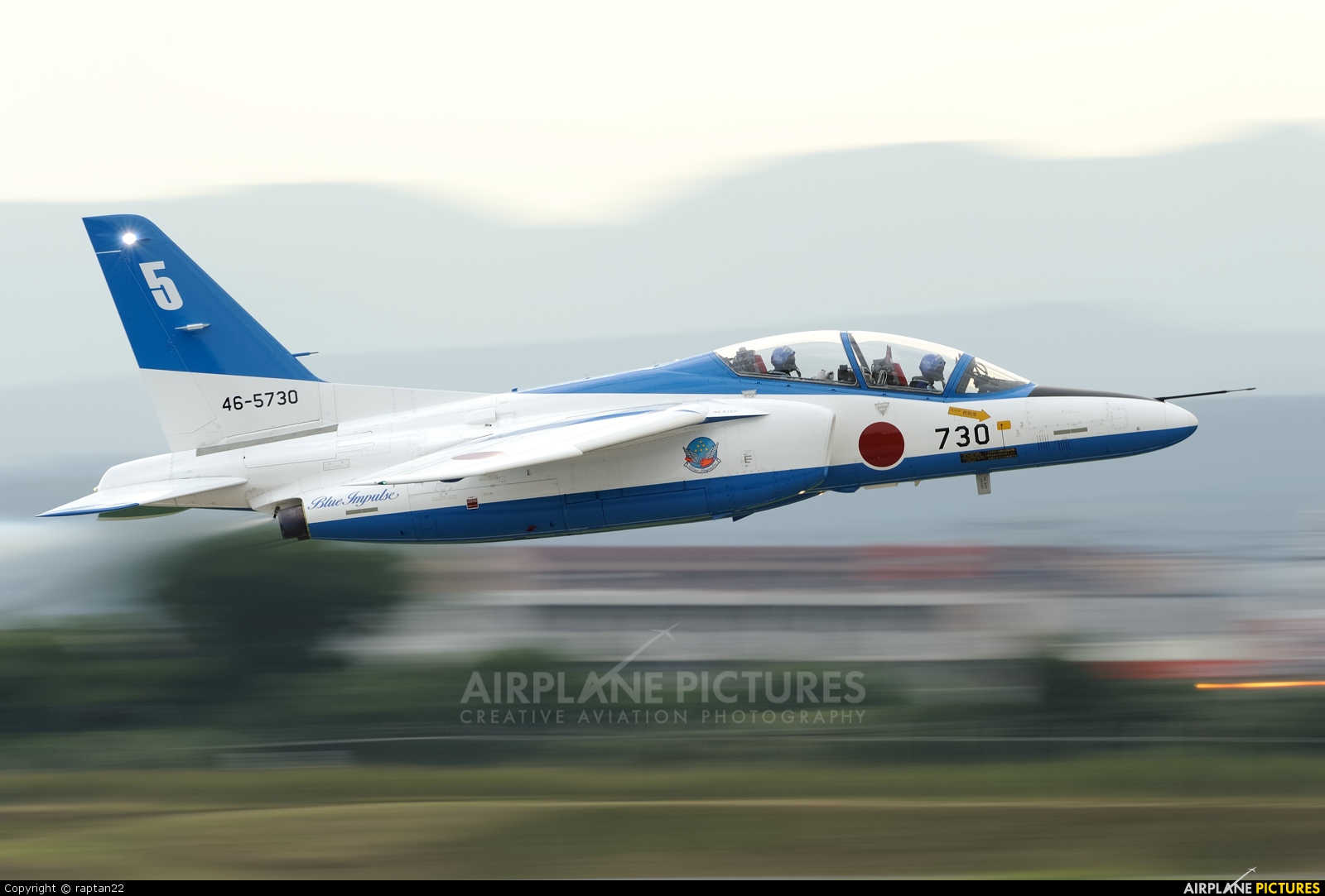 Japan - ASDF: Blue Impulse 46-5730 aircraft at Tsuiki AB
