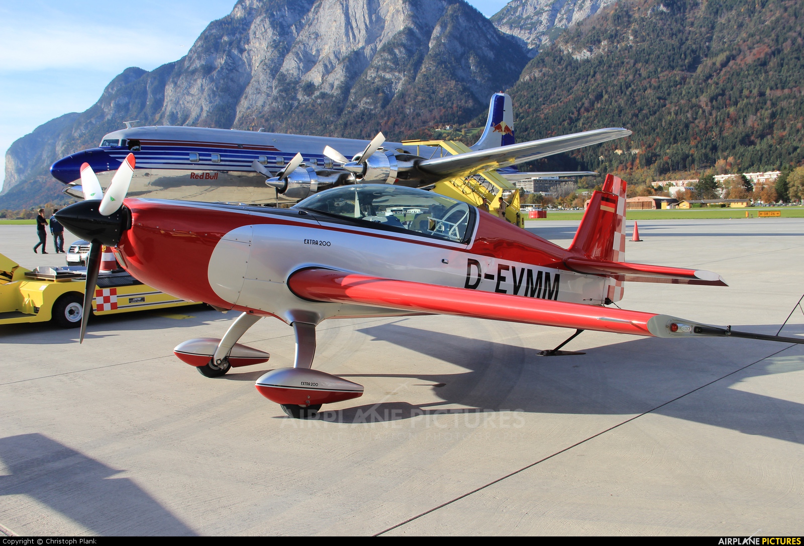 Private D-EVMM aircraft at Innsbruck