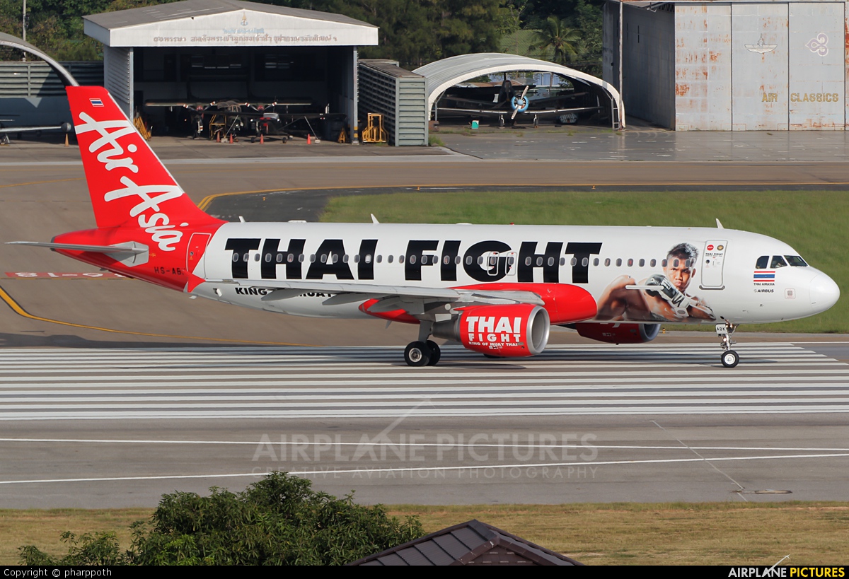 AirAsia (Thailand) HS-ABK aircraft at Chiang-Mai