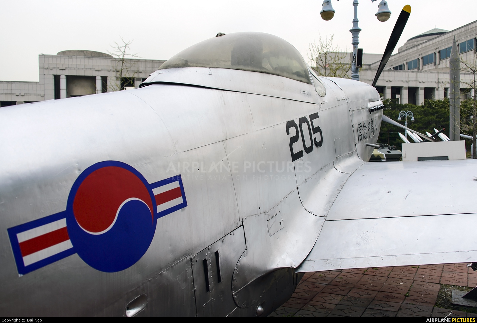 Korea (South) - Air Force 205 aircraft at Yongsan-dong - War Memorial of Korea