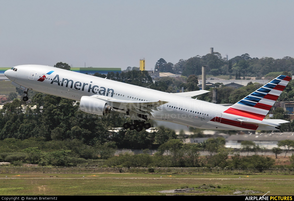 American Airlines N761AJ aircraft at São Paulo - Guarulhos