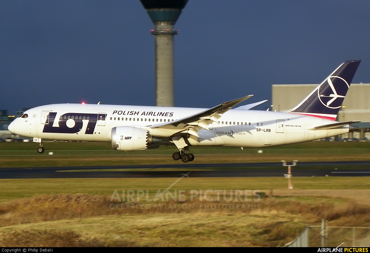 LOT - Polish Airlines SP-LRB aircraft at Toronto - Pearson Intl, ON