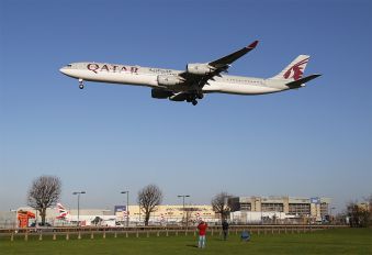 A7-AGB - Qatar Airways Airbus A340-600