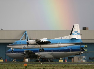 PH-LXR - KLM Cityhopper Fokker 50