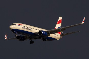 ZS-ZWI - British Airways - Comair Boeing 737-800