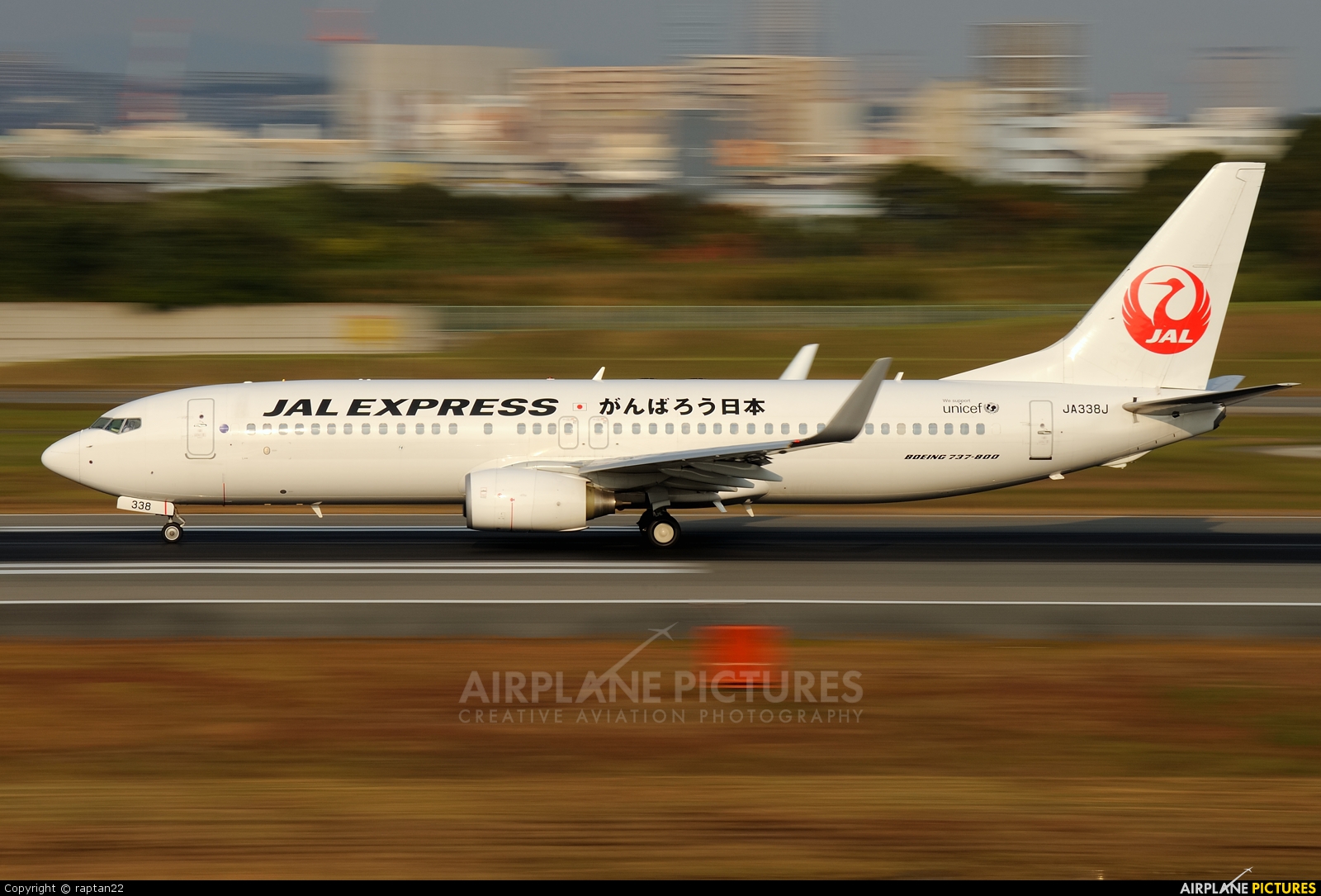 JAL - Express JA338J aircraft at Osaka - Itami Intl