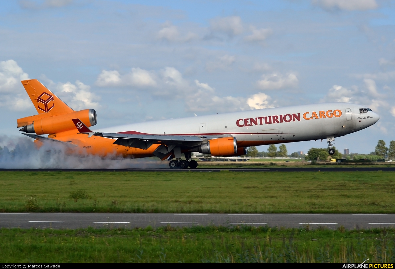 Centurion Air Cargo N985AR aircraft at Amsterdam - Schiphol