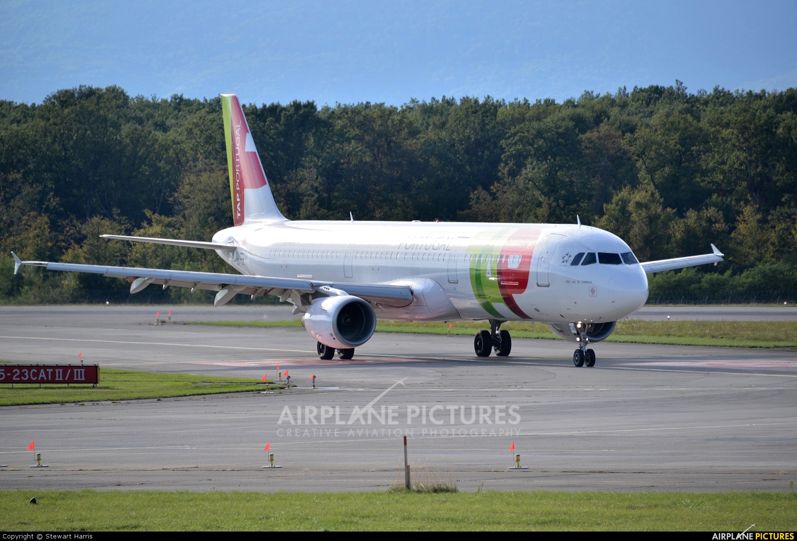 TAP Portugal CS-TJE aircraft at Geneva Intl