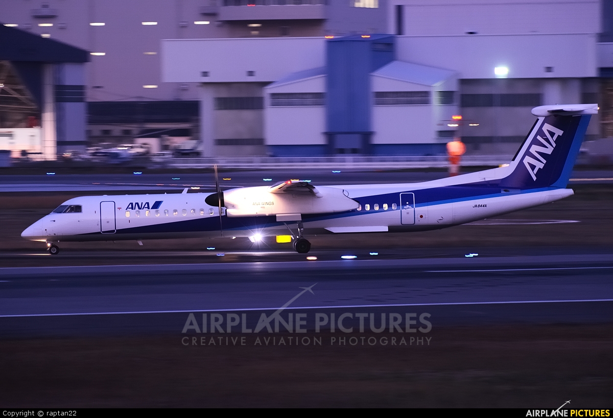 ANA Wings JA844A aircraft at Osaka - Itami Intl