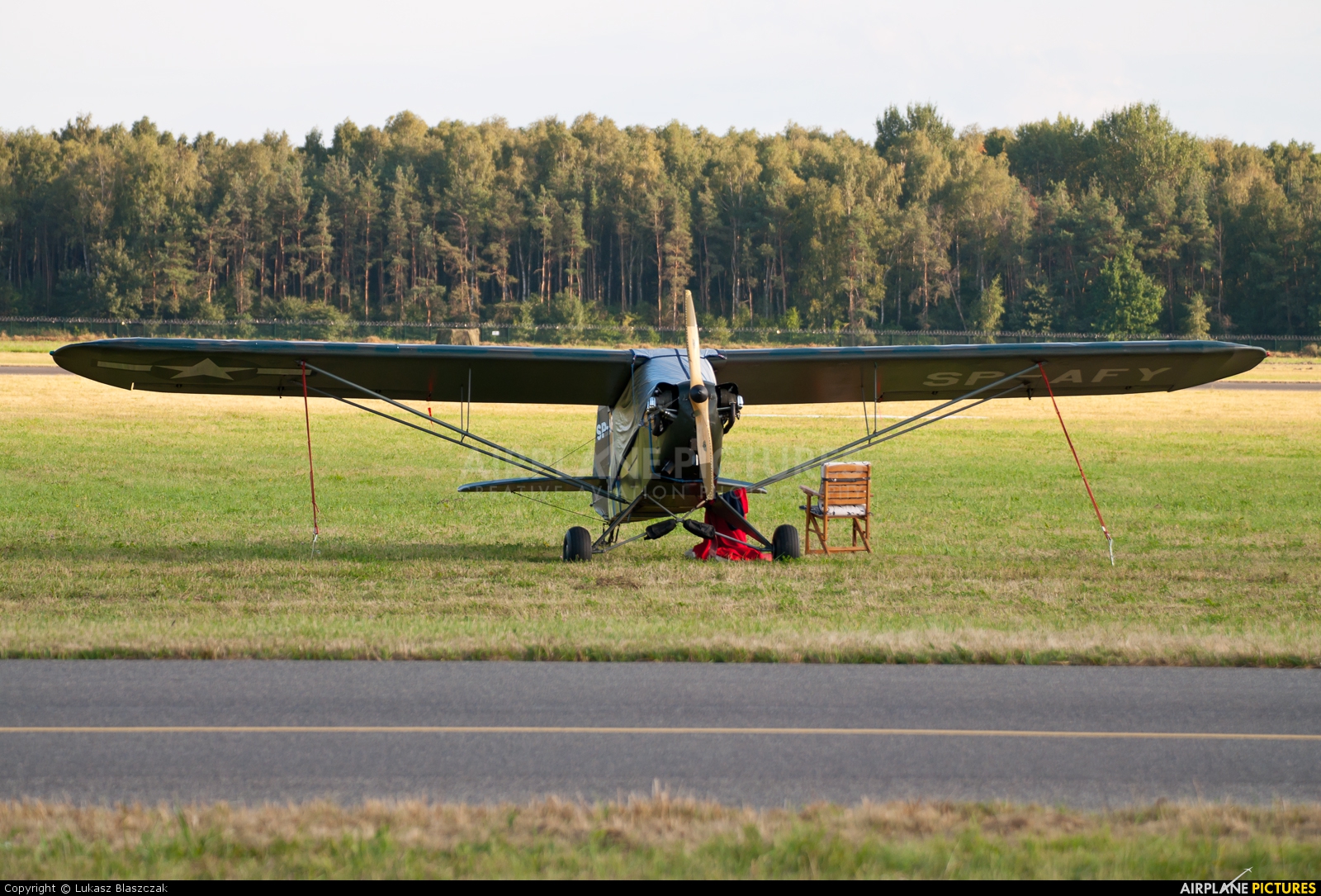 Private SP-AFY aircraft at Radom - Sadków