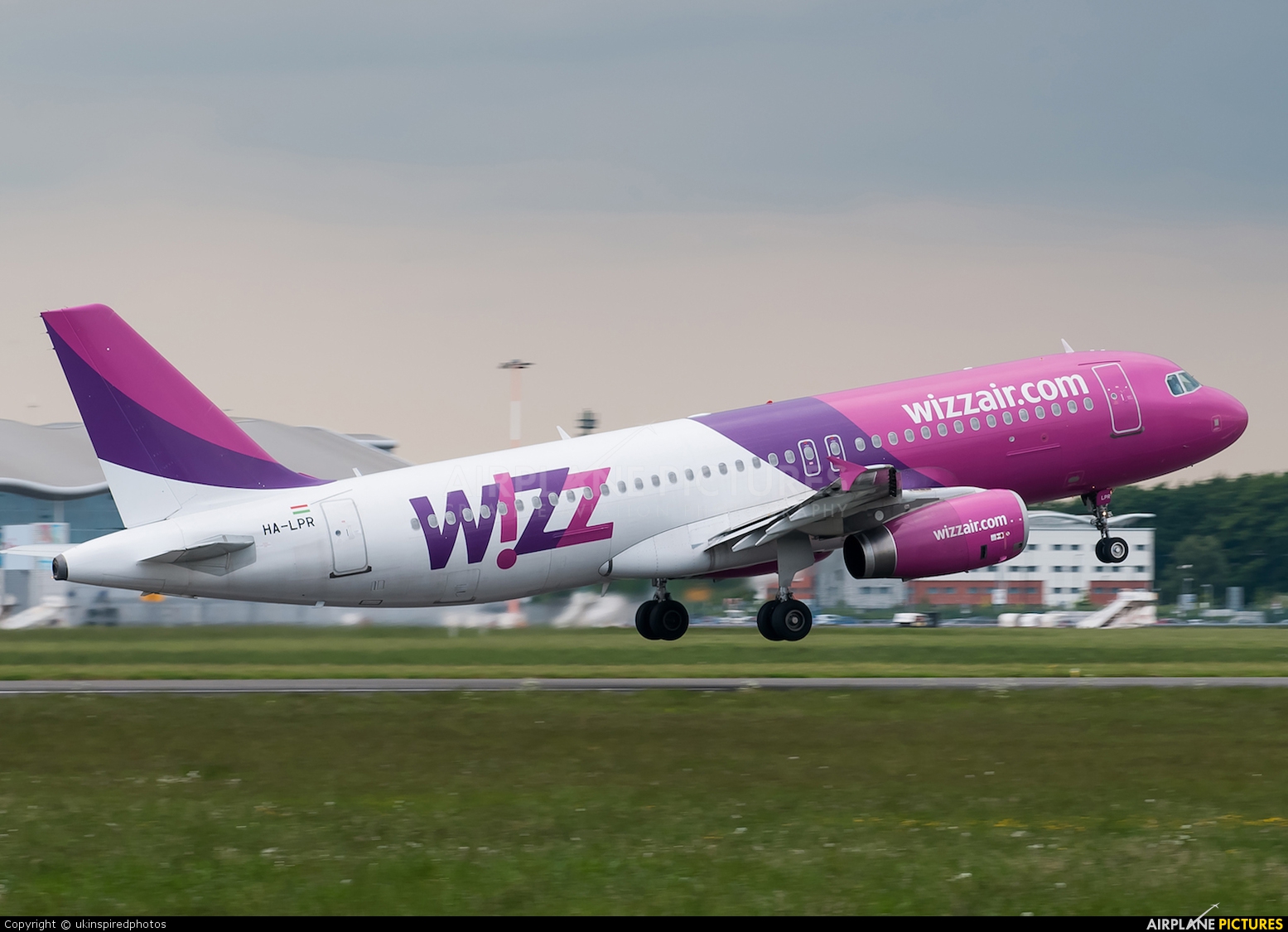 Wizz Air HA-LPR aircraft at Robin Hood - Doncaster