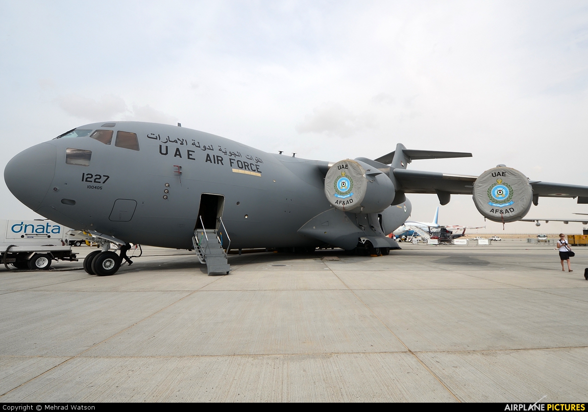 United Arab Emirates - Air Force 1227 aircraft at Jebel Ali Al Maktoum Intl