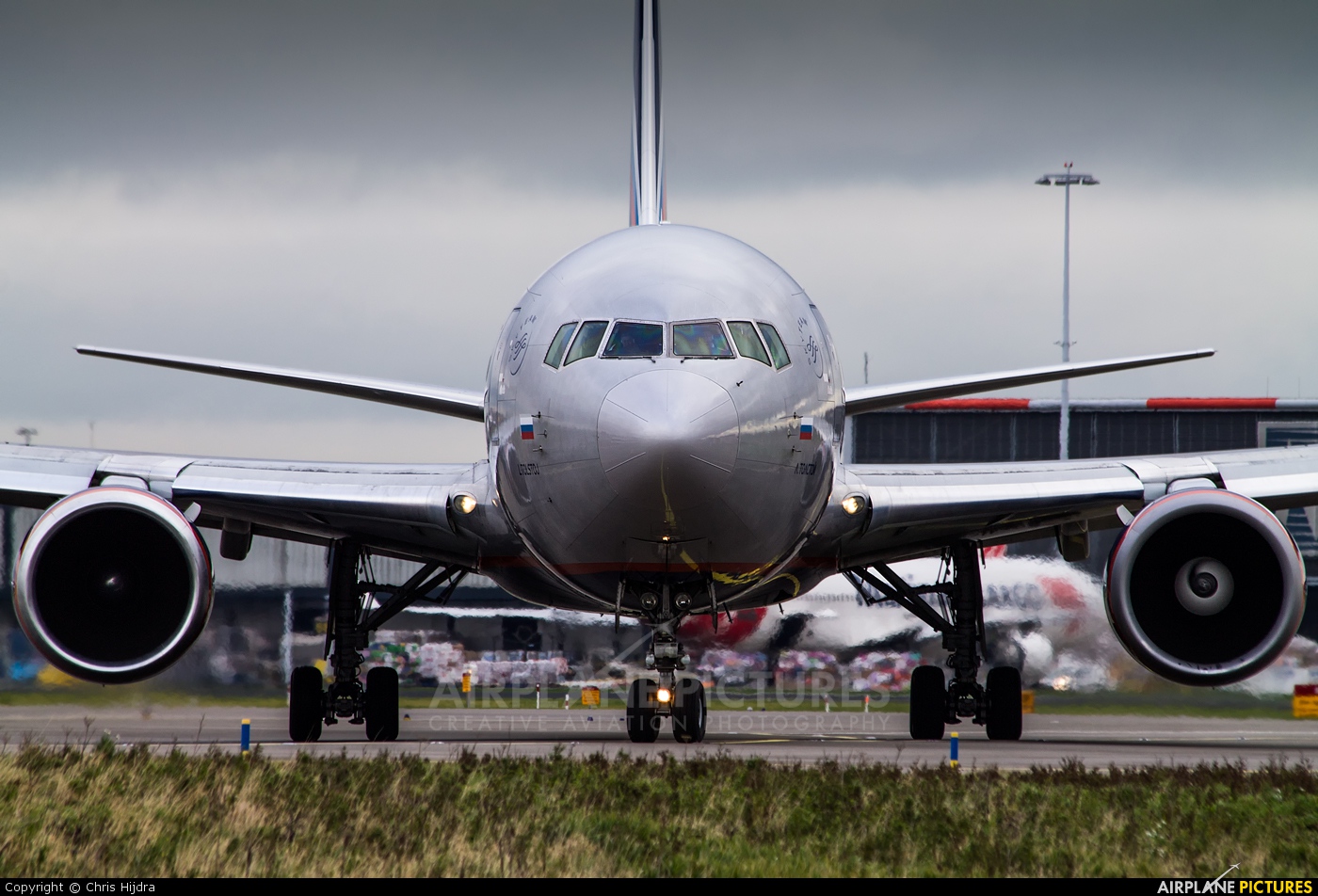 Aeroflot VP-BAV aircraft at Amsterdam - Schiphol