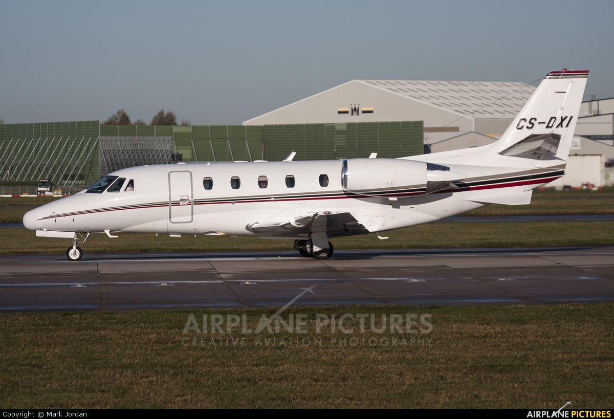 NetJets Europe (Portugal) CS-DXI aircraft at Manchester