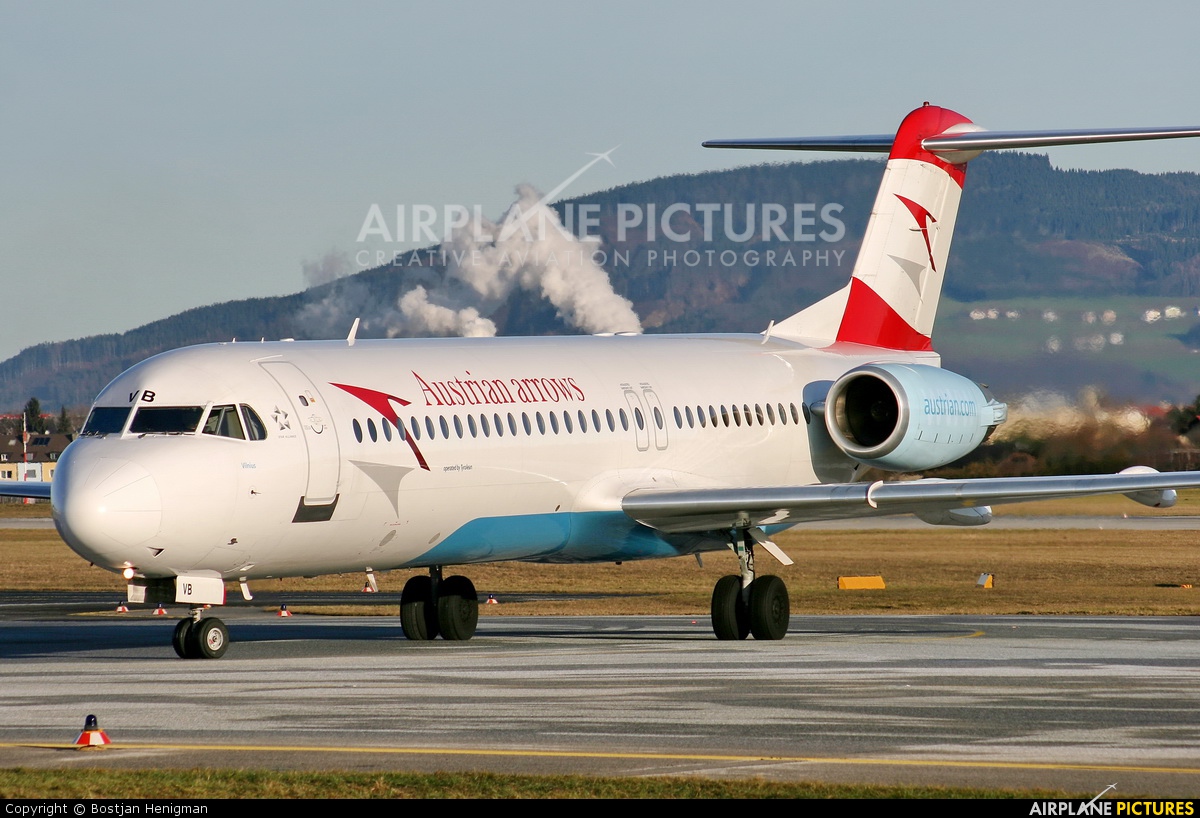 Austrian Airlines/Arrows/Tyrolean OE-LVB aircraft at Salzburg