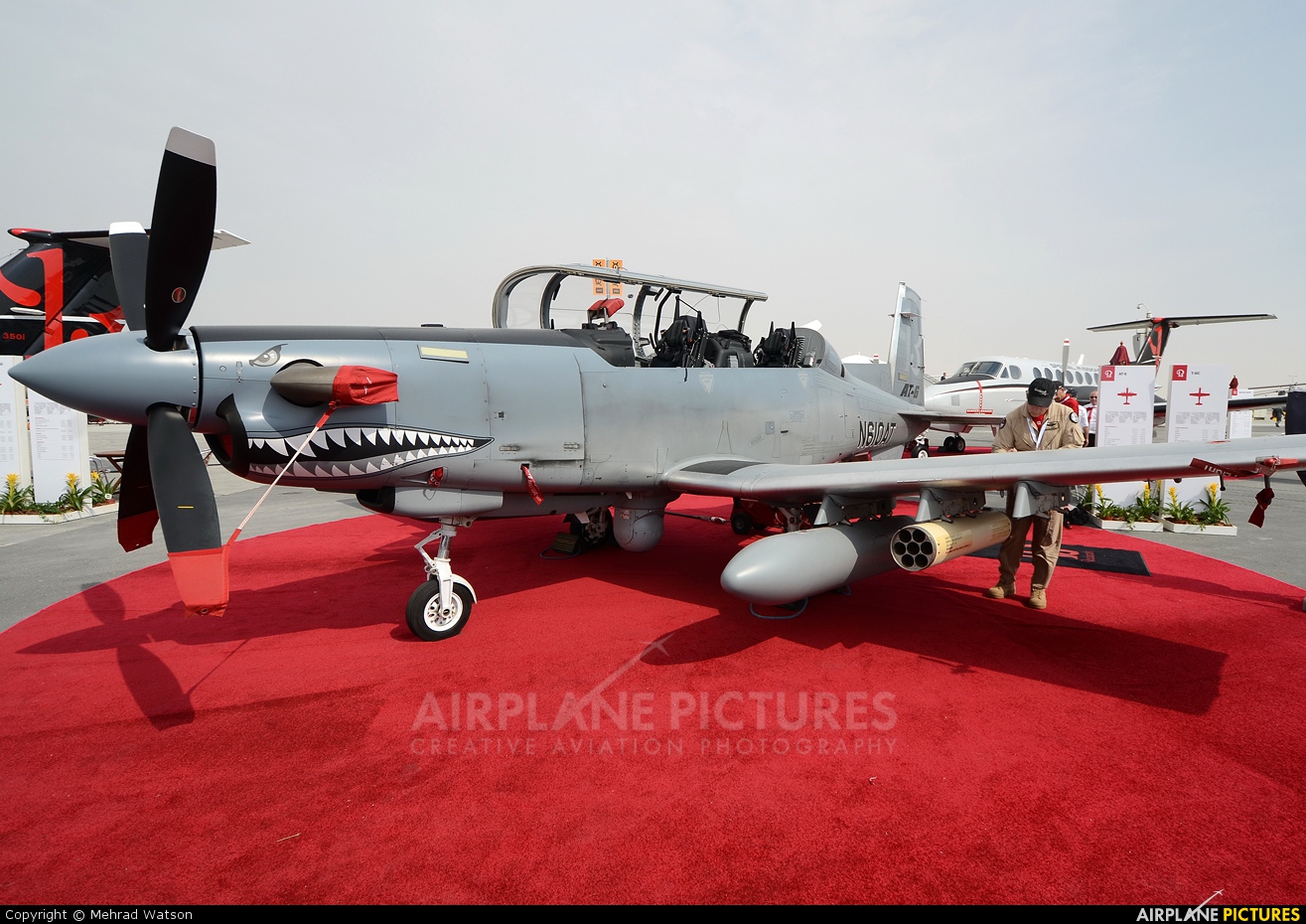 Hawker Beeechcraft Corp. N610AT aircraft at Jebel Ali Al Maktoum Intl