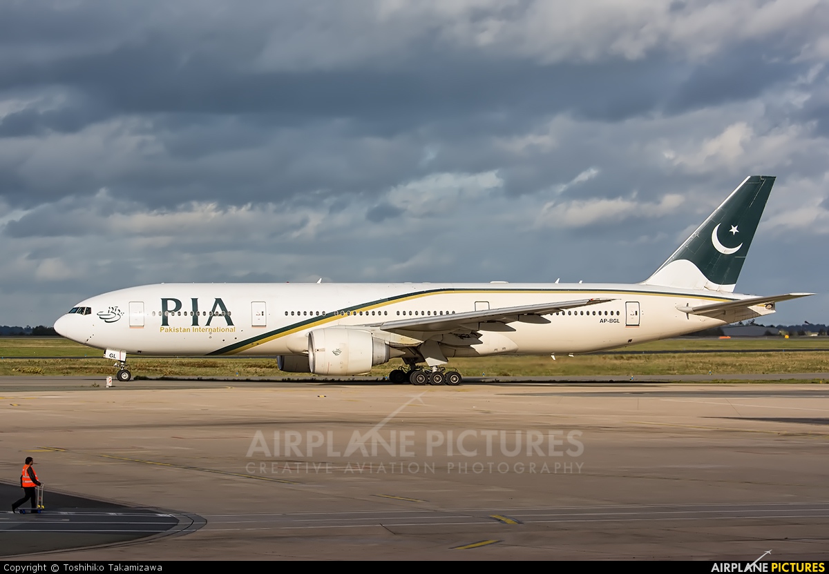 PIA - Pakistan International Airlines AP-BGL aircraft at Paris - Charles de Gaulle