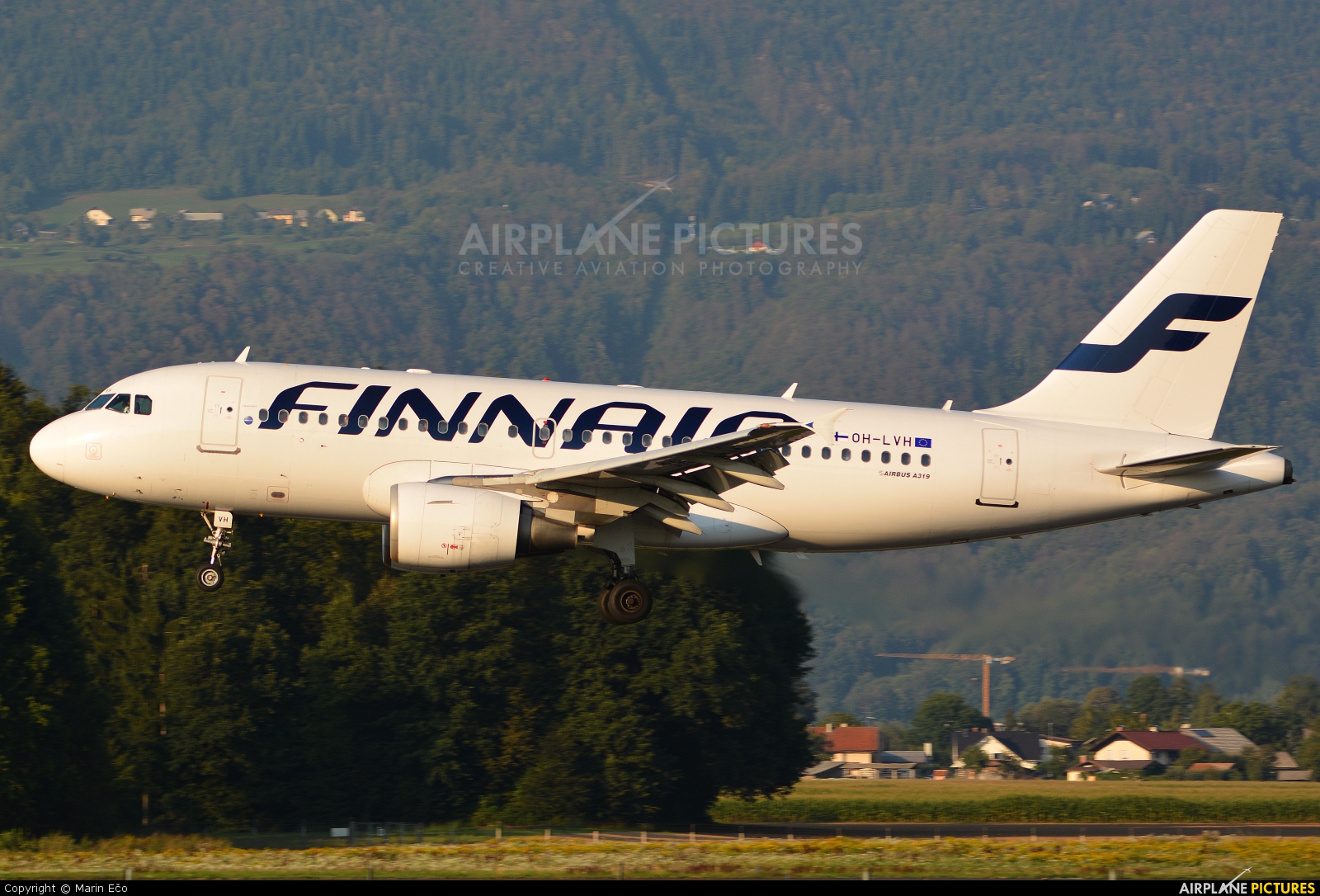 Finnair OH-LVB aircraft at Ljubljana - Brnik