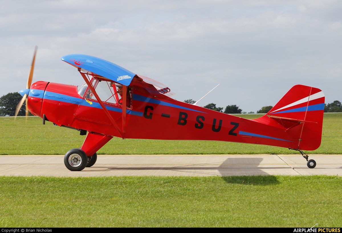 Private G-BSUZ aircraft at Northampton / Sywell