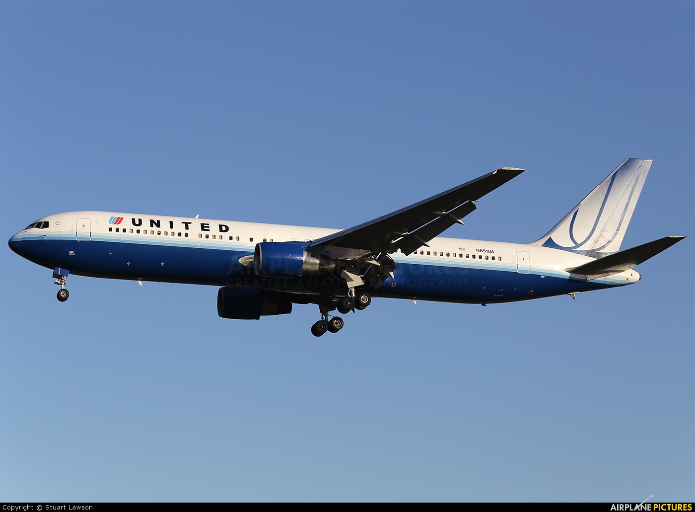 United Airlines N651UA aircraft at London - Heathrow