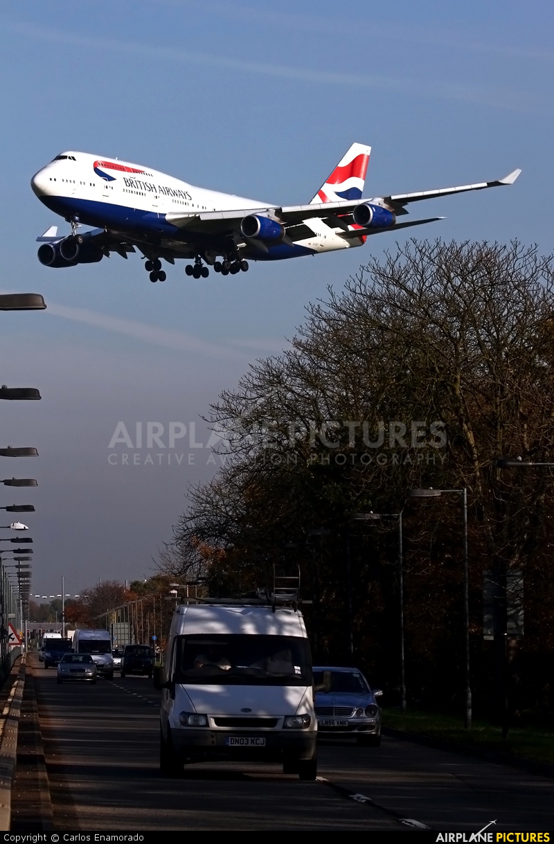 British Airways G-CIVT aircraft at London - Heathrow