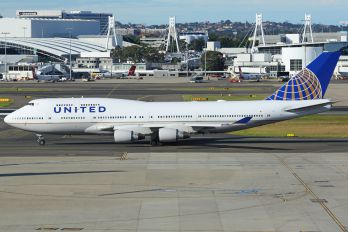 N105UA - United Airlines Boeing 747-400
