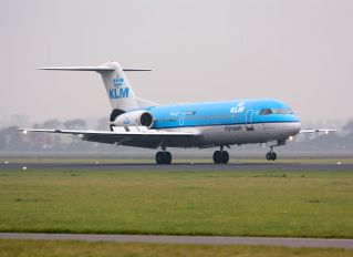 PH-KZT - KLM Cityhopper Fokker 70