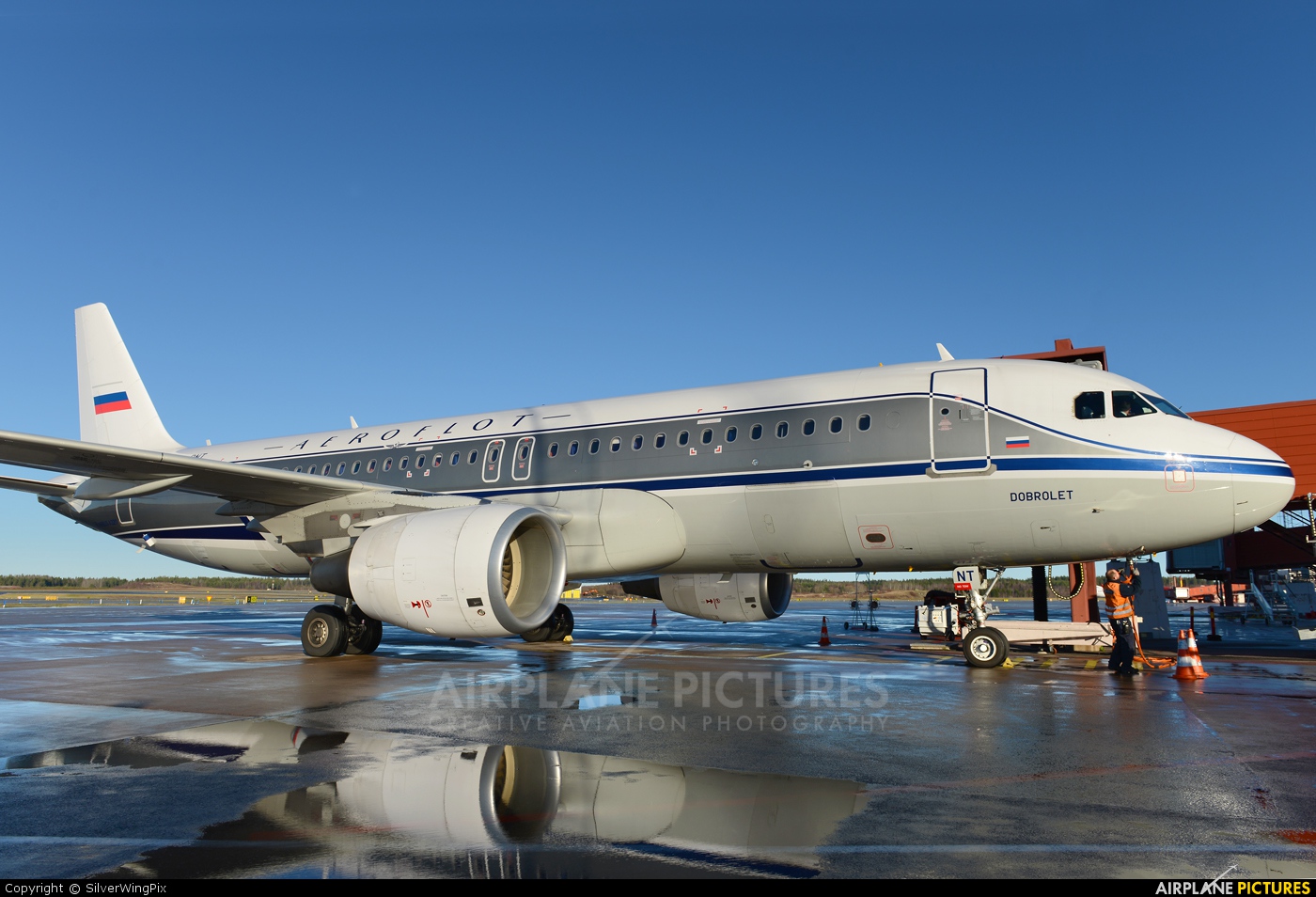 Aeroflot VP-BNT aircraft at Stockholm - Arlanda