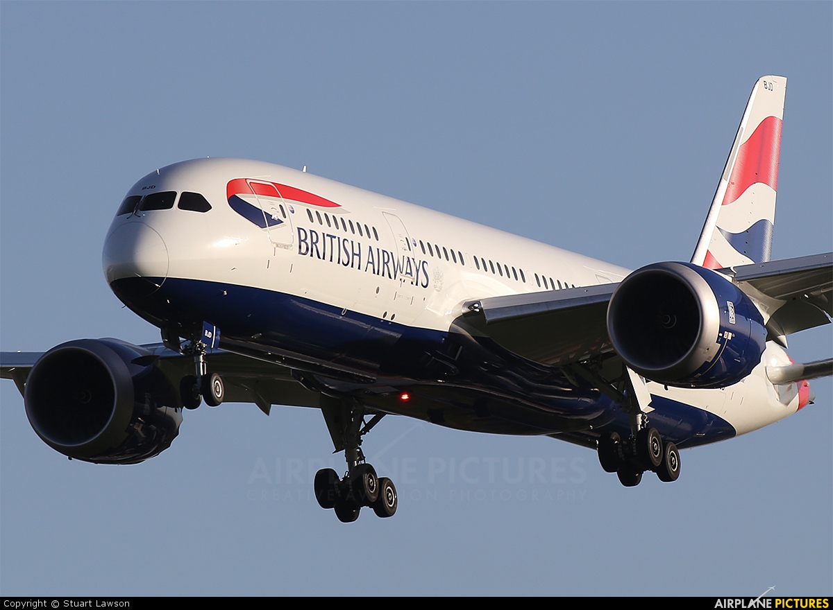 British Airways G-ZBJD aircraft at London - Heathrow