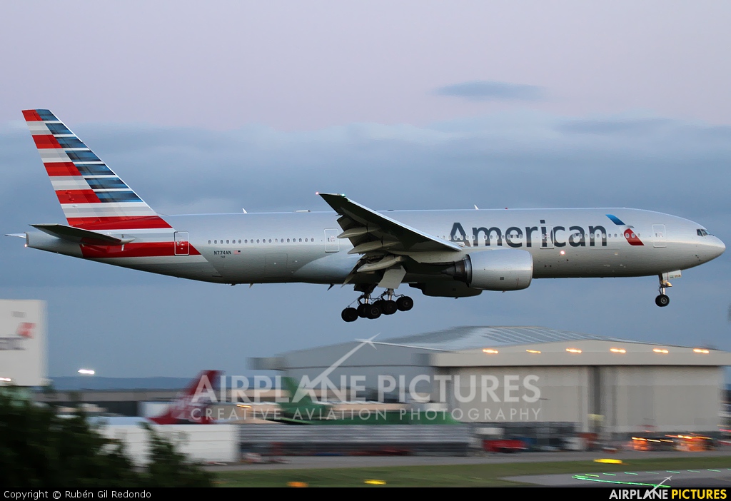 American Airlines N774AN aircraft at London - Heathrow