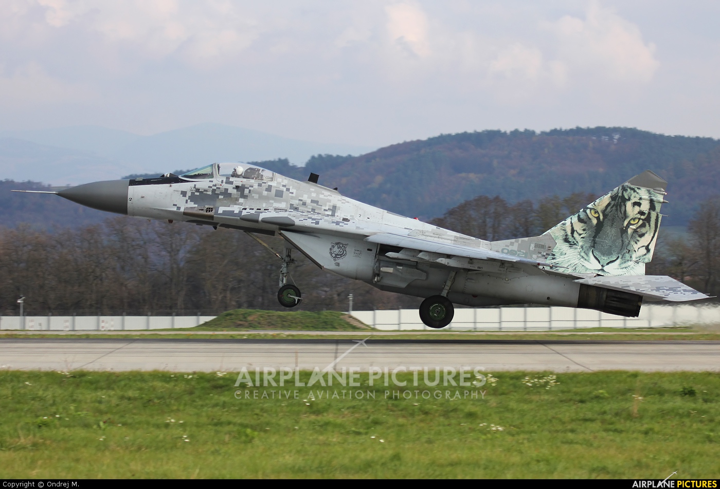 Slovakia -  Air Force 0921 aircraft at Sliač