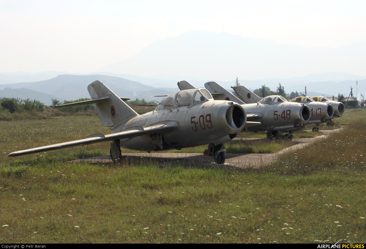 Albania - Air Force 5-09 aircraft at Kuçovë