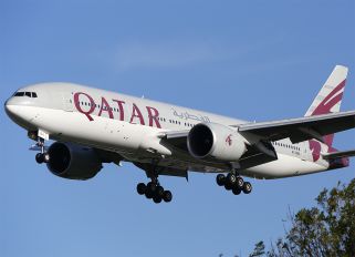 A7-BBA - Qatar Airways Boeing 777-200LR